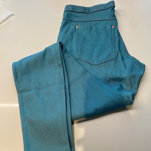 NEW - Metallic sparkly jeggings . Size Small. Brand new - Picture 1 of 10